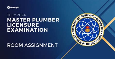 master plumber exam schedule july 2024|Master Plumber Licensure Examination .